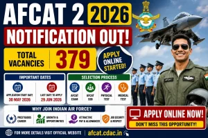 AFCAT 2 Notification 2026
