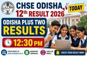 CHSE Odisha 12th Result 2026