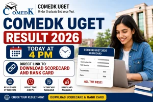 COMEDK UGET Result 2026