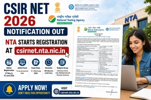 CSIR NET 2026 Notification