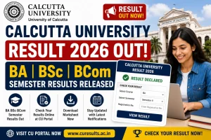 Calcutta University Result 2026