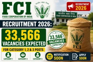 FCI Recruitment 2026