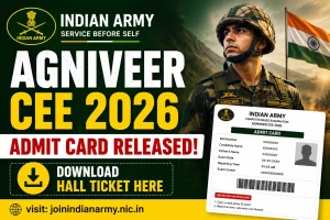 Indian Army Agniveer CEE Admit Card 2026