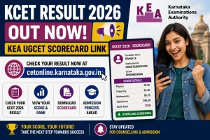 KCET Result 2026
