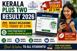Kerala Plus Two Result 2026