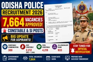 Odisha Police Recruitment