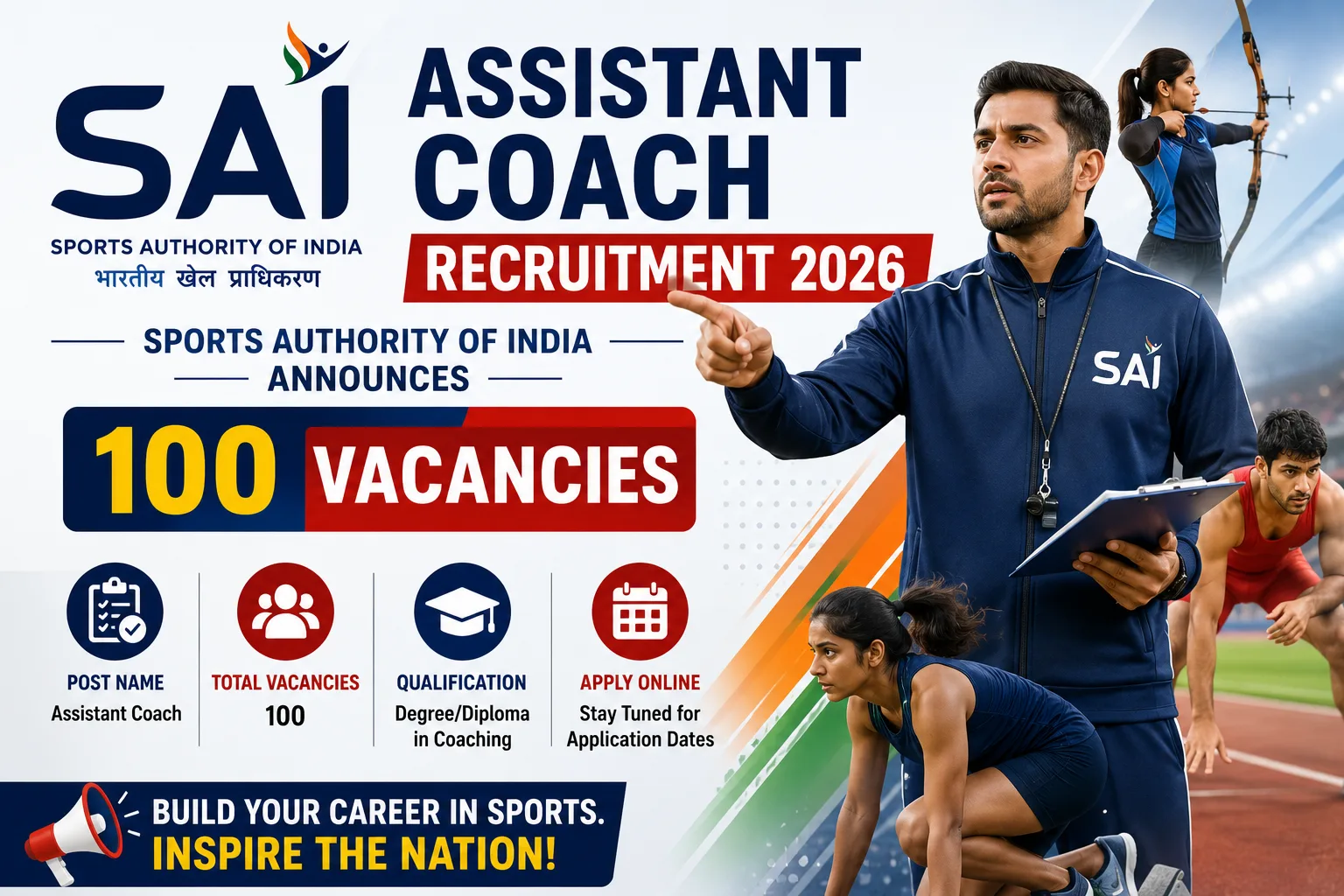 SAI Assistant Coach Recruitment 2026