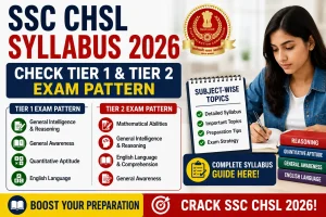 SSC CHSL Syllabus 2026