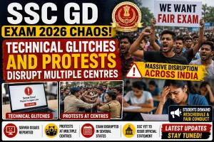 SSC GD Exam 2026 Chaos
