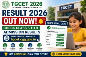 TGCET Result 2026