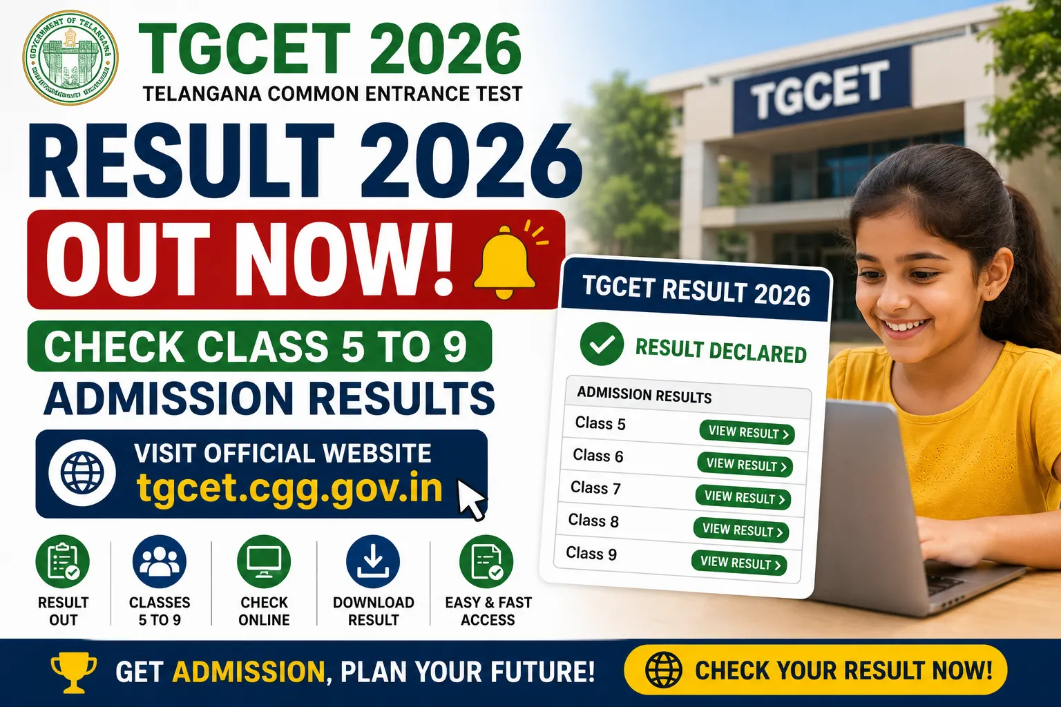 TGCET Result 2026