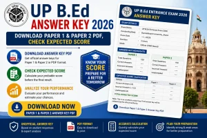 UP B.Ed Answer Key 2026