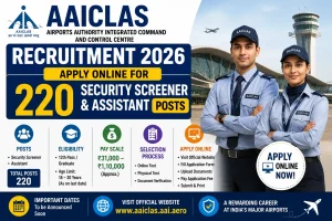 AAICLAS Recruitment 2026