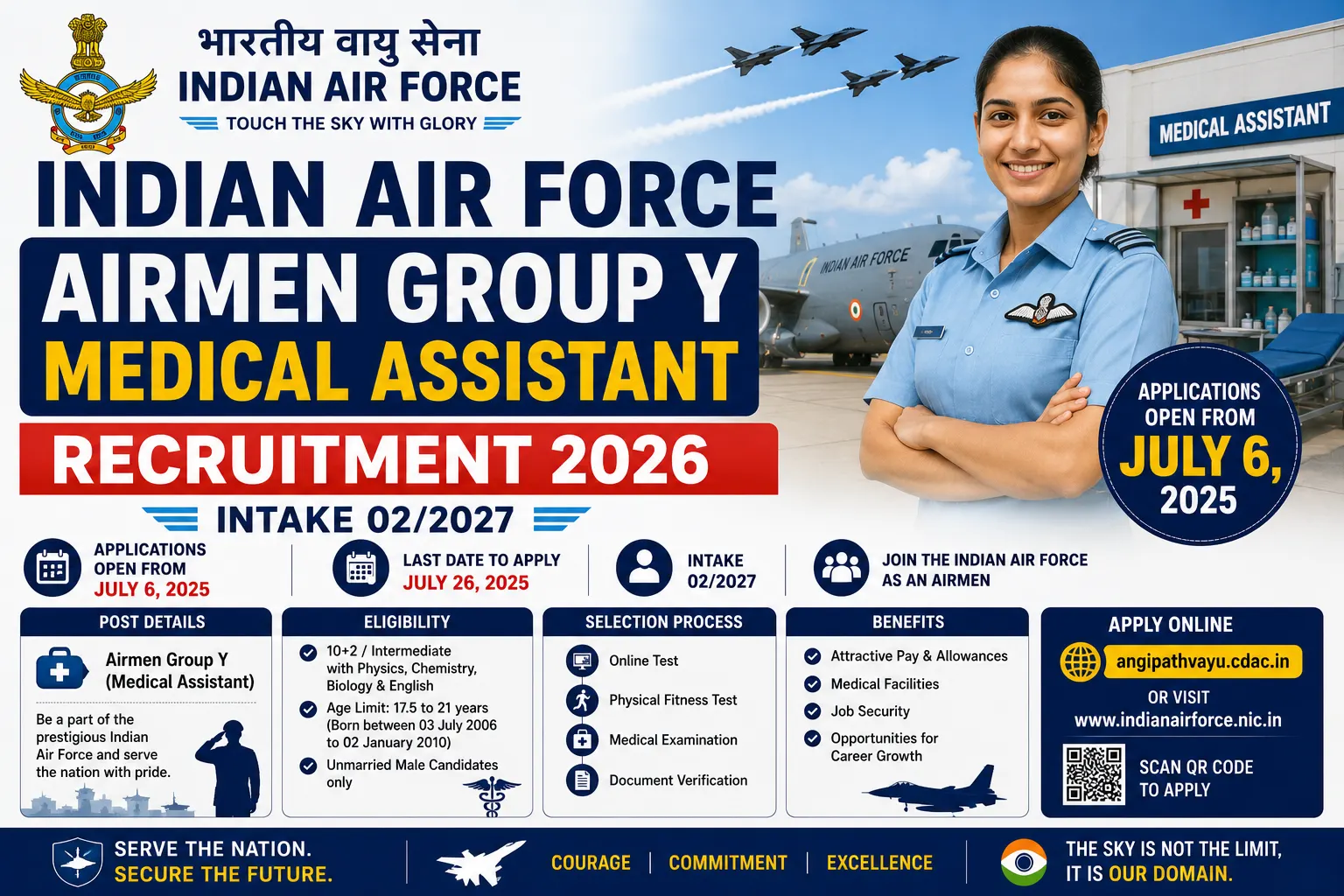 Airmen Group Y Group Bharti 2026