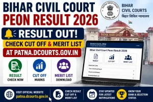 Bihar Civil Court Peon Result 2026