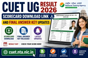 CUET UG Result 2026