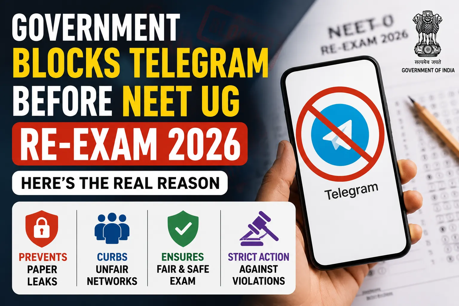 Government Blocks Telegram