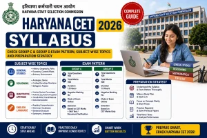 Haryana CET Syllabus 2026
