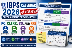 IBPS Calendar 2026