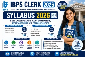 IBPS Clerk Syllabus 2026