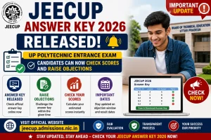 JEECUP Answer Key 2026