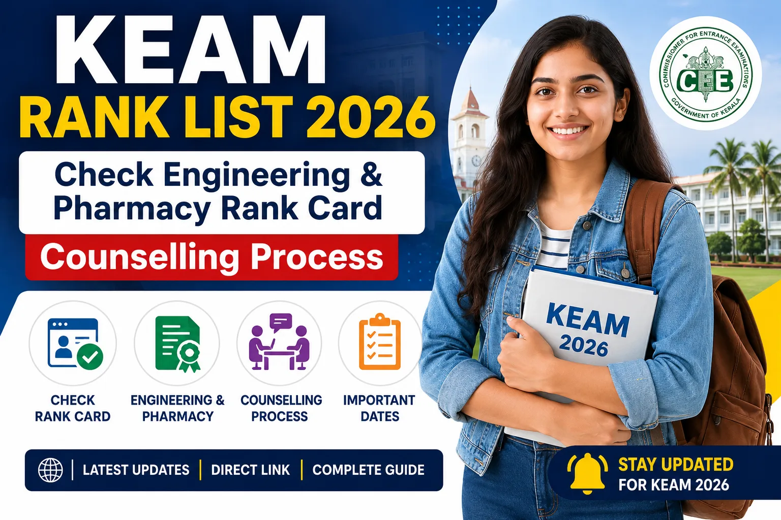 KEAM Rank List 2026