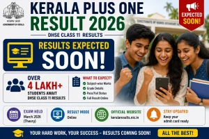 Kerala Plus One Result 2026