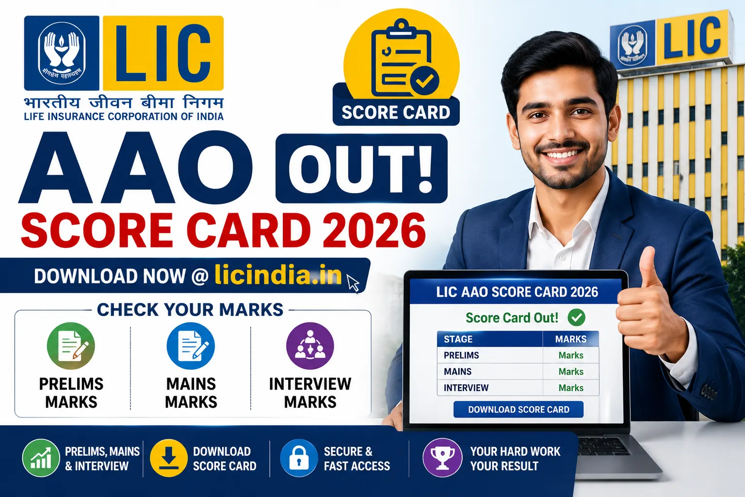 LIC AAO Score Card 2026