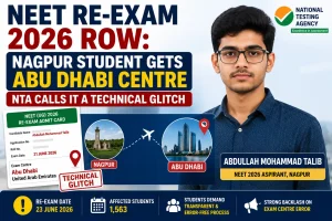 NEET Re-Exam 2026 Row
