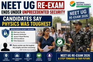 NEET UG Re-Exam Ends