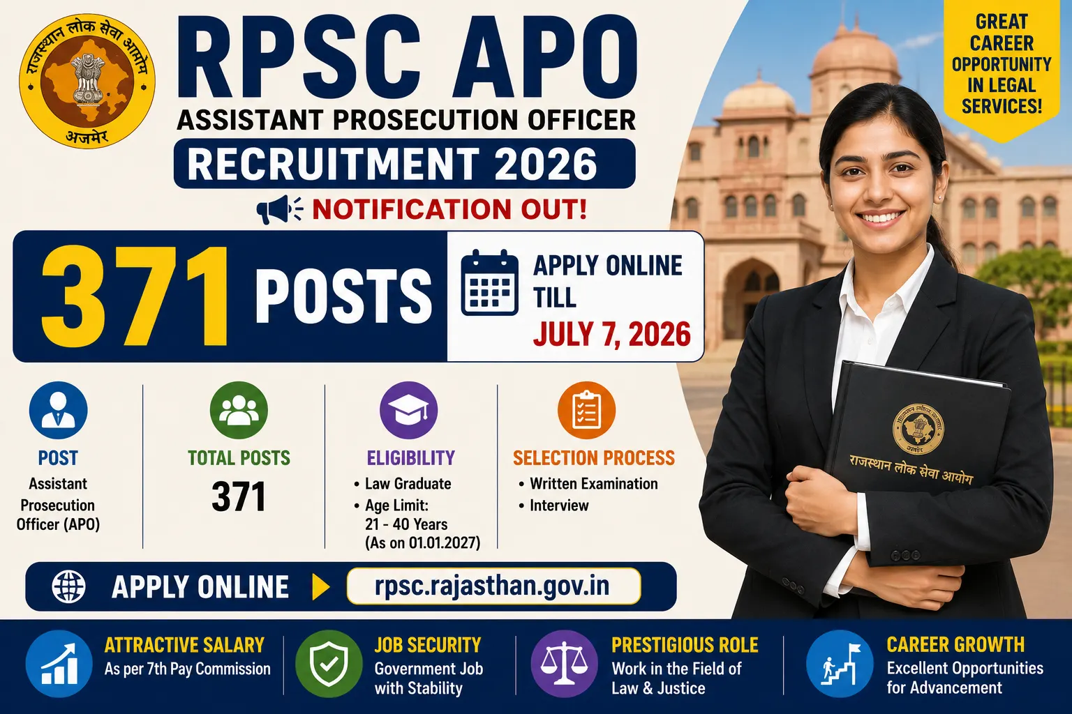 RPSC APO Recruitment 2026