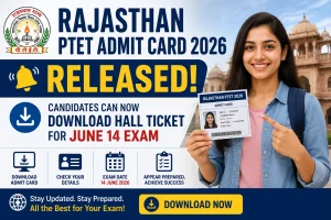 Rajasthan PTET 2026
