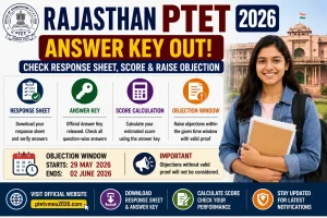 Rajasthan PTET Answer Key 2026