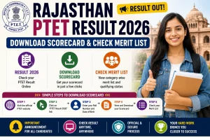 Rajasthan PTET Result 2026
