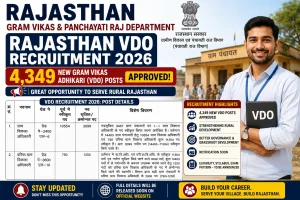 Rajasthan VDO Recruitment 2026