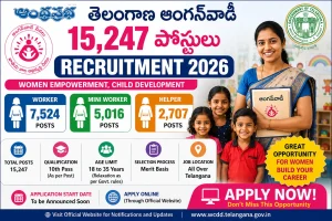 Telangana Anganwadi Recruitment 2026