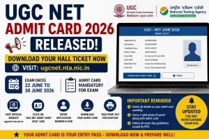 UGC NET Admit Card 2026 Released