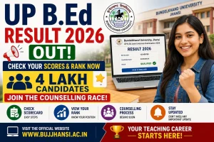UP B.Ed Result 2026