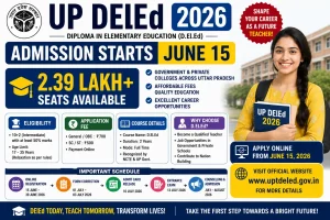 UP DElEd Admission 2026
