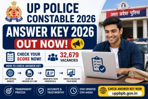 UP Police Constable Answer Key 2026