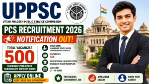 UPPSC PCS Recruitment 2026