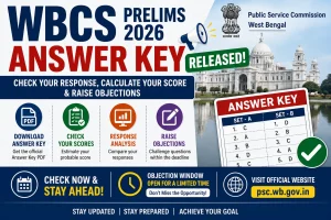 WBCS Prelims Answer Key 2026