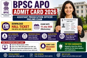 BPSC APO Admit Card 2026