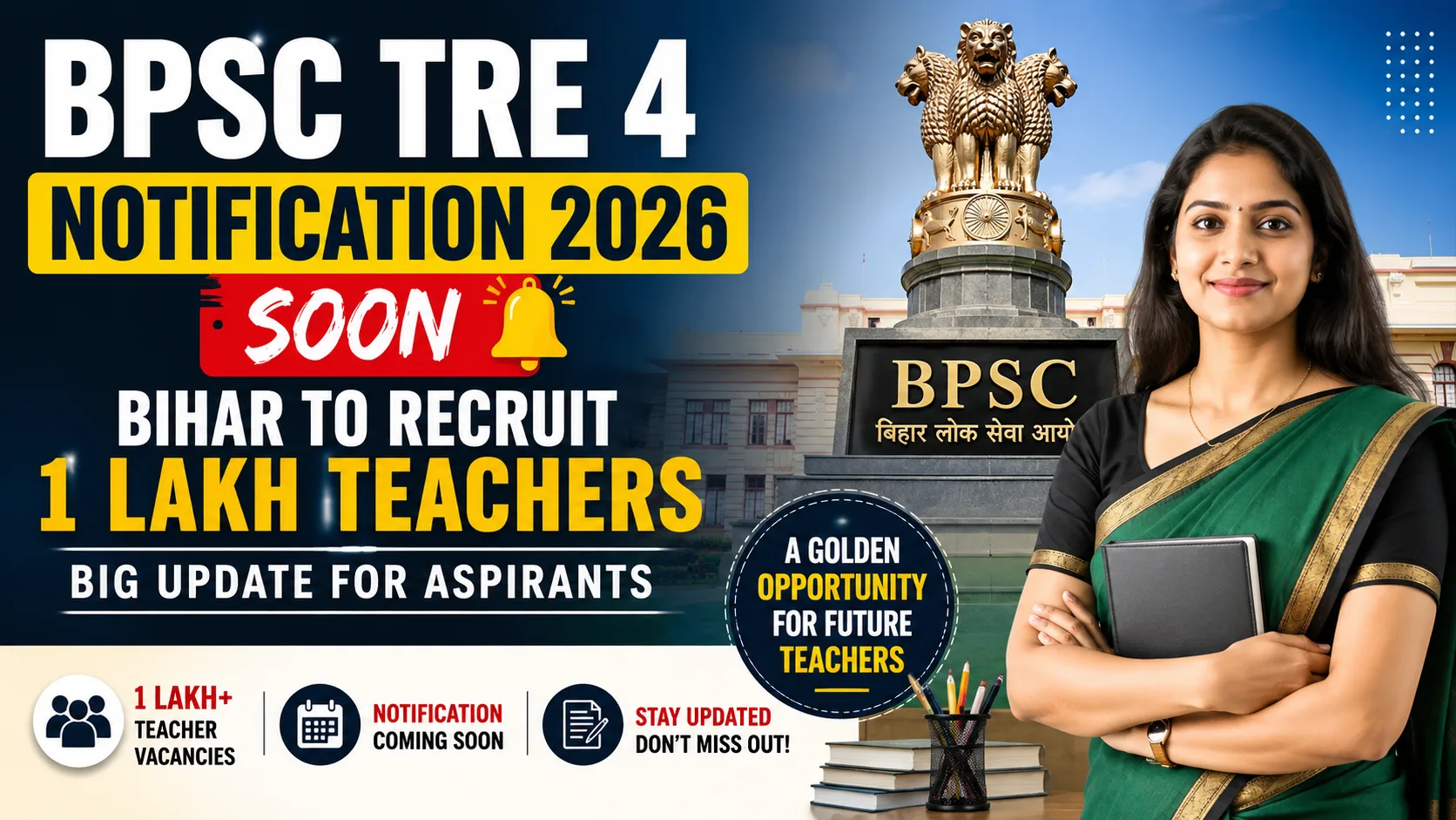 BPSC TRE 4 Notification 2026