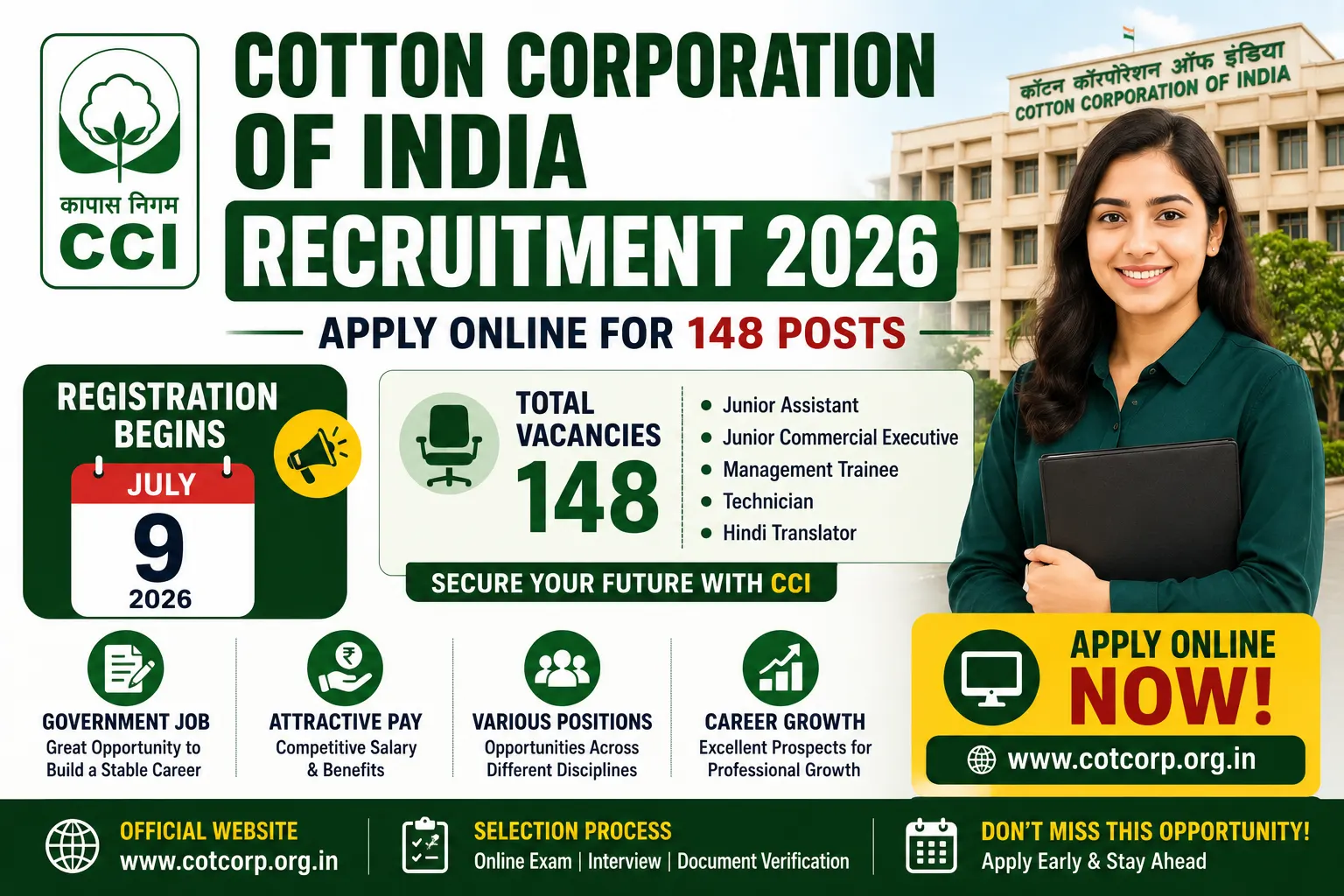 Cotton Corporation of India Recruitment 2026