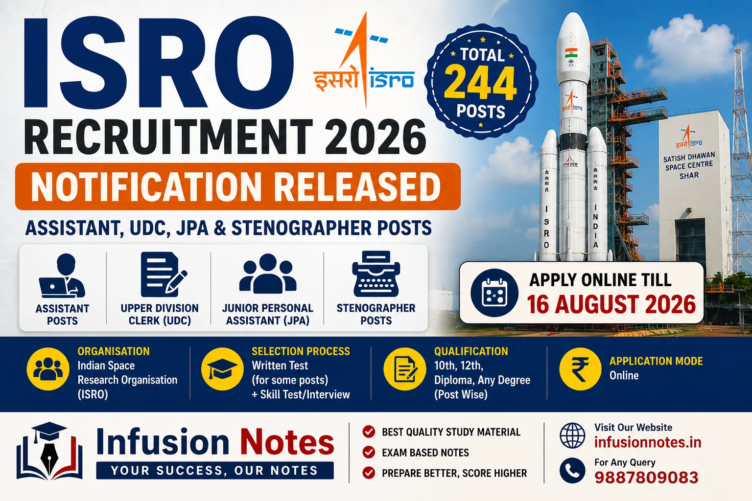 ISRO Recruitment 2026