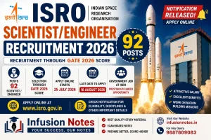 ISRO Scientist/Engineer Recruitment 2026