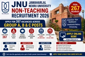 JNU Non-Teaching Recruitment 2026