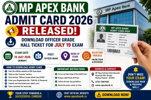 MP Apex Bank Admit Card 2026