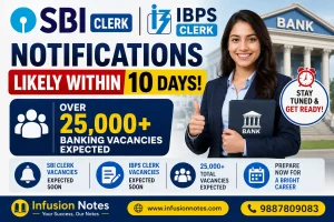SBI Clerk & IBPS Clerk Notifications